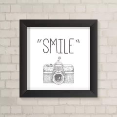 Quadro Casa Smile - comprar online