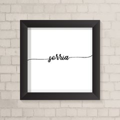 Quadro Casa Sorria - comprar online