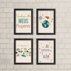 Kit de Quadros Ao Infinito e Além - comprar online