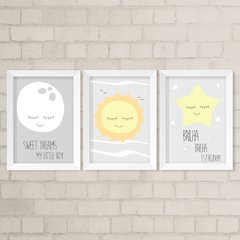 Kit de Quadros Sweet Dream My Boy