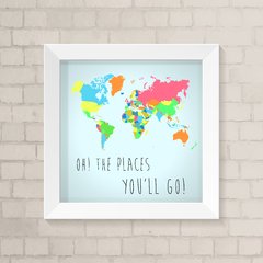 Quadro Infantil Mundo