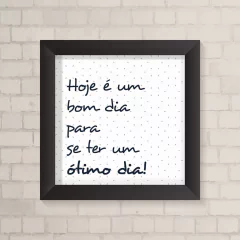 Quadro Casa Ótimo Dia - comprar online
