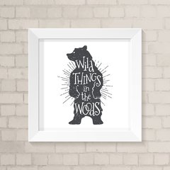 Quadro Infantil Urso