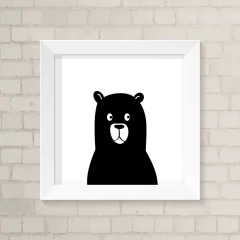 Quadro Infantil Urso