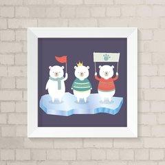 Quadro Infantil Ursos
