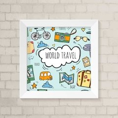 Quadro Infantil Viagem