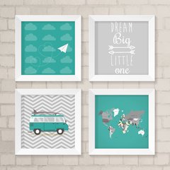 Kit de Quadros Viagem