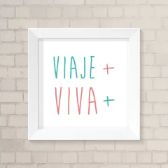 Quadro Casa Viva Mais