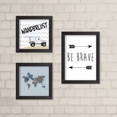 Kit de Quadros Wanderlust - comprar online