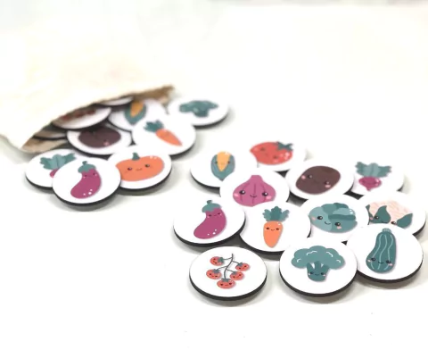 Jogo da Memória Vegetais