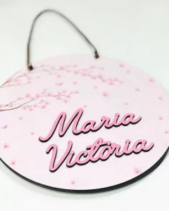 Plaquinha Cerejeira Menina