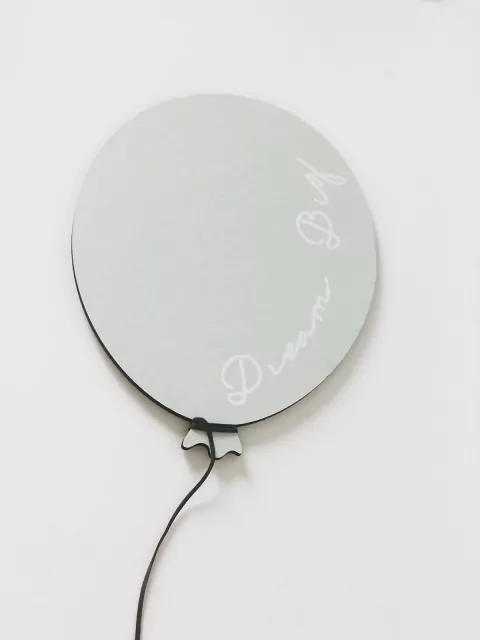 Plaquinha Balão Dream Big