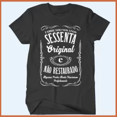 Camiseta Nascido nos anos sessenta original não restaurado - comprar online