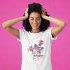 Camiseta Outubro Rosa - Flor