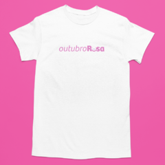 Camiseta Outubro Rosa - Mama - comprar online