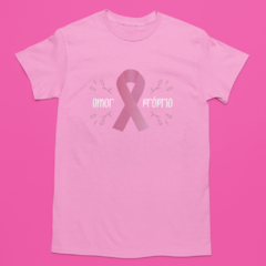 Camiseta Outubro Rosa - Amor Próprio - comprar online