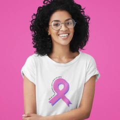 Camiseta Outubro Rosa - Conscientização
