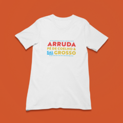 Camiseta Arruda, Pé de coelho e Sal grosso na internet