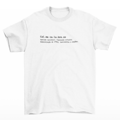 Camiseta Premium Calma Calabreso 2 - loja online