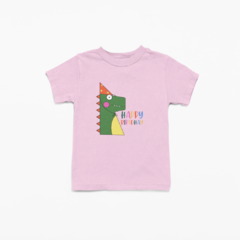 Camiseta Infantil - Dino Aniversário na internet