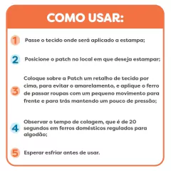 Como usar patchs termocolantes em dtf