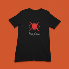 Camiseta Justiça é cega na internet