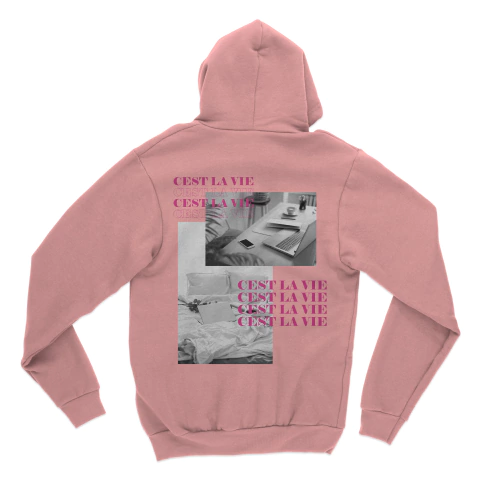 Moletom Canguru C'est La Vie