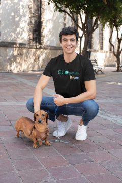 Ecopatas - Camiseta básica Preta