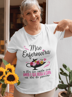 Camiseta Mãe Enfermeira