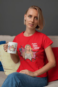 Camiseta + Caneca Mãe do Lar na internet
