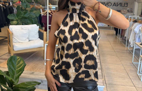 BLUSA CUELLO AMERICANO (EO01644) - comprar online