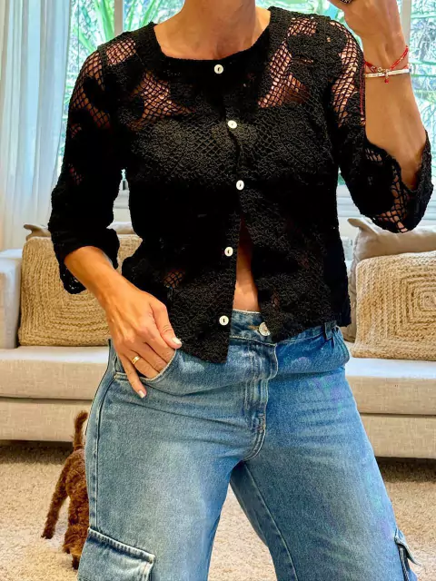 BLUSA CROCHET (E0091)