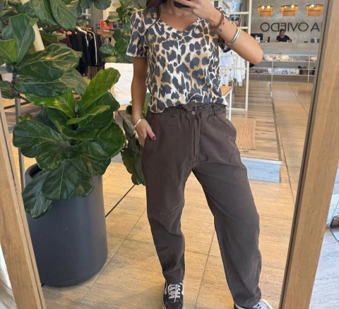 PANTALON PAPER BAG (J010) - comprar online