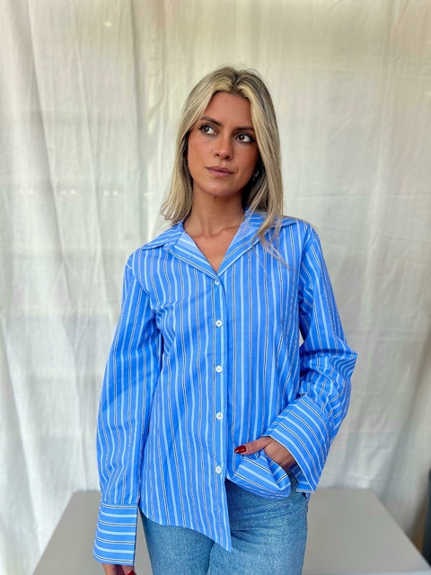 CAMISA POPLIN RAYADA (EO00960)