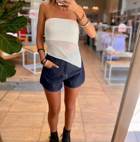 STRAPLESS C/TUL (EO01425) - comprar online