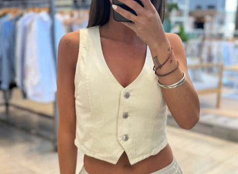 CHALECO SASTRE LATTE (EO01714) - comprar online