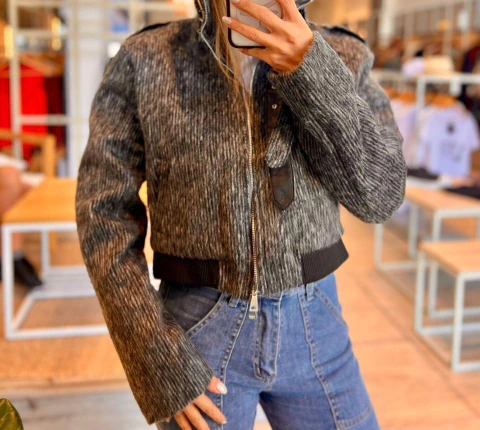 CAMPERA DE PIEL (P80387) - comprar online