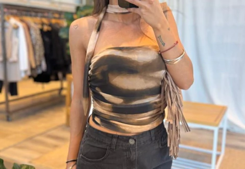 TOP LAZO TUL (EO01537) - comprar online