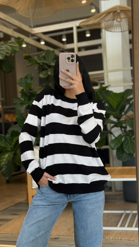 SWEATER RAYAS ANCHAS (733)