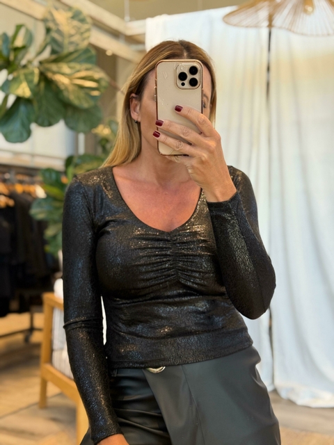 REMERA SEDA ENGOMADA (8283RI25) - comprar online