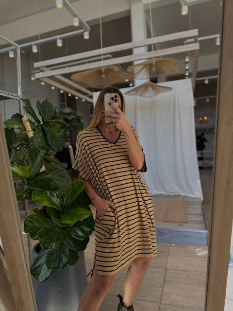 VESTIDO RAYADO (EO01628)