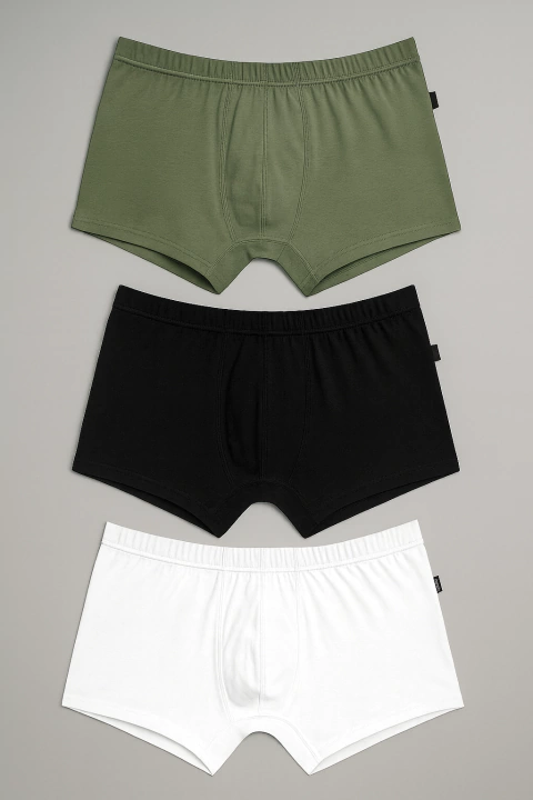 BOXER NEGRO/BLANCO/VERDE - comprar online