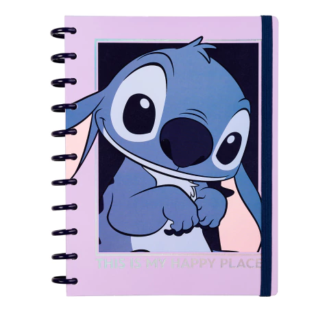 Cuaderno de Discos Loop Carta "Stitch" - Mooving - comprar online