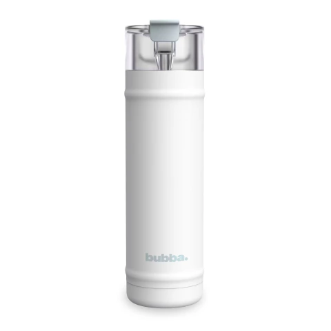 Botella de Agua Acero Inox BUBBA 710ml Doble Boquilla White - BUBBA