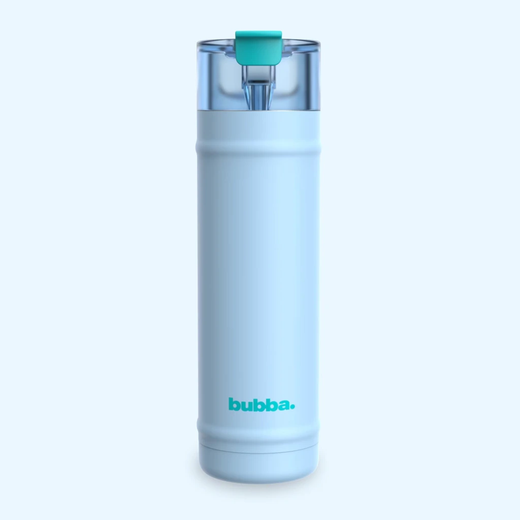 Botella de Agua Acero Inox BUBBA 710ml Doble Boquilla L. Blue- BUBBA