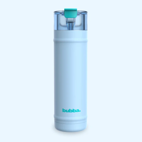 Botella de Agua Acero Inox BUBBA 710ml Doble Boquilla L. Blue- BUBBA