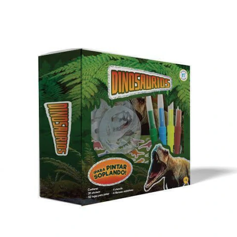 SOPLAR PINTANDO DINOSAURIOS - OCHENTA Y SIETE
