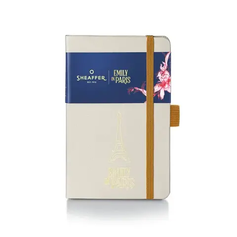 CUADERNO "EMILY EN PARIS" 90G PEQUEÑO ORO CHAMPAGNE - SHEAFFER