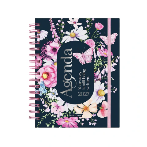 Agenda Premium Azul 2027 - Punto Cero