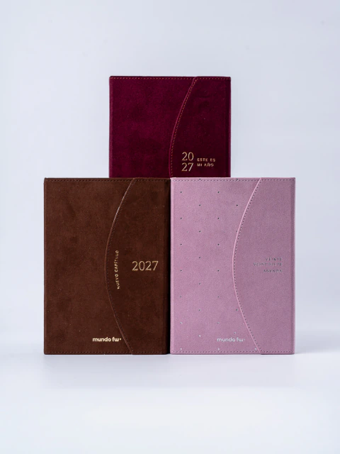 AGENDAS FW DIARIA 15X21 CHIC CON SOLAPA INMANTADA 2027 - DSC09283